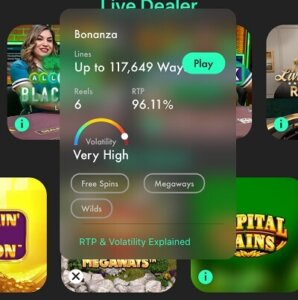 Bet365 casino rtp