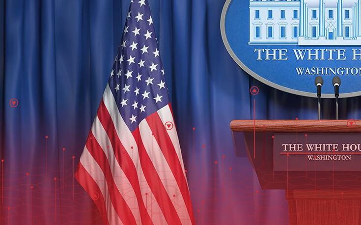 an image of the white house podium