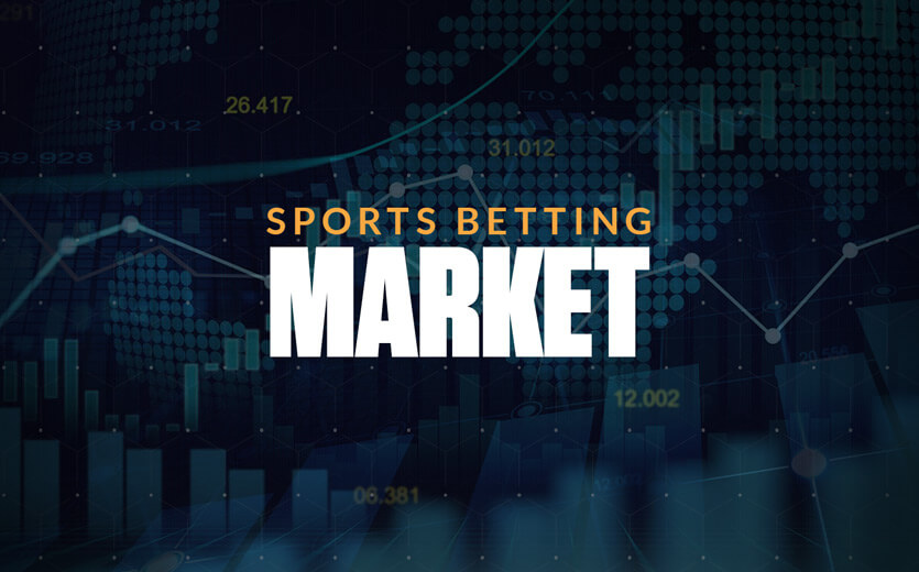 sports betting market text with stocks tracker