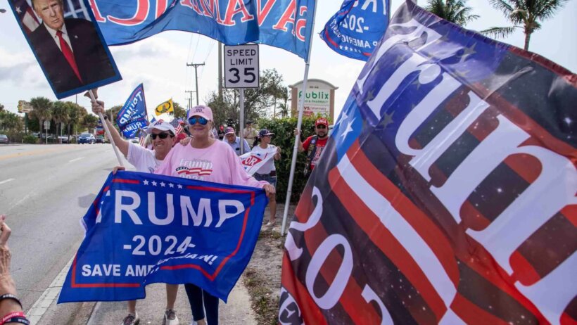 Donald Trump supporters in Florida