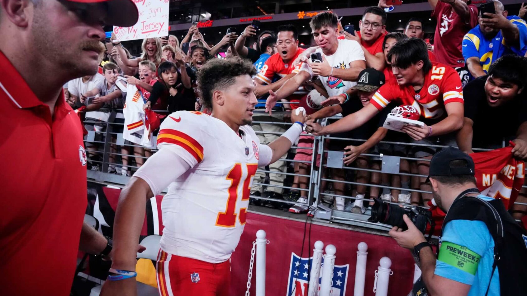 Kansas City Chiefs QB Patrick Mahomes.