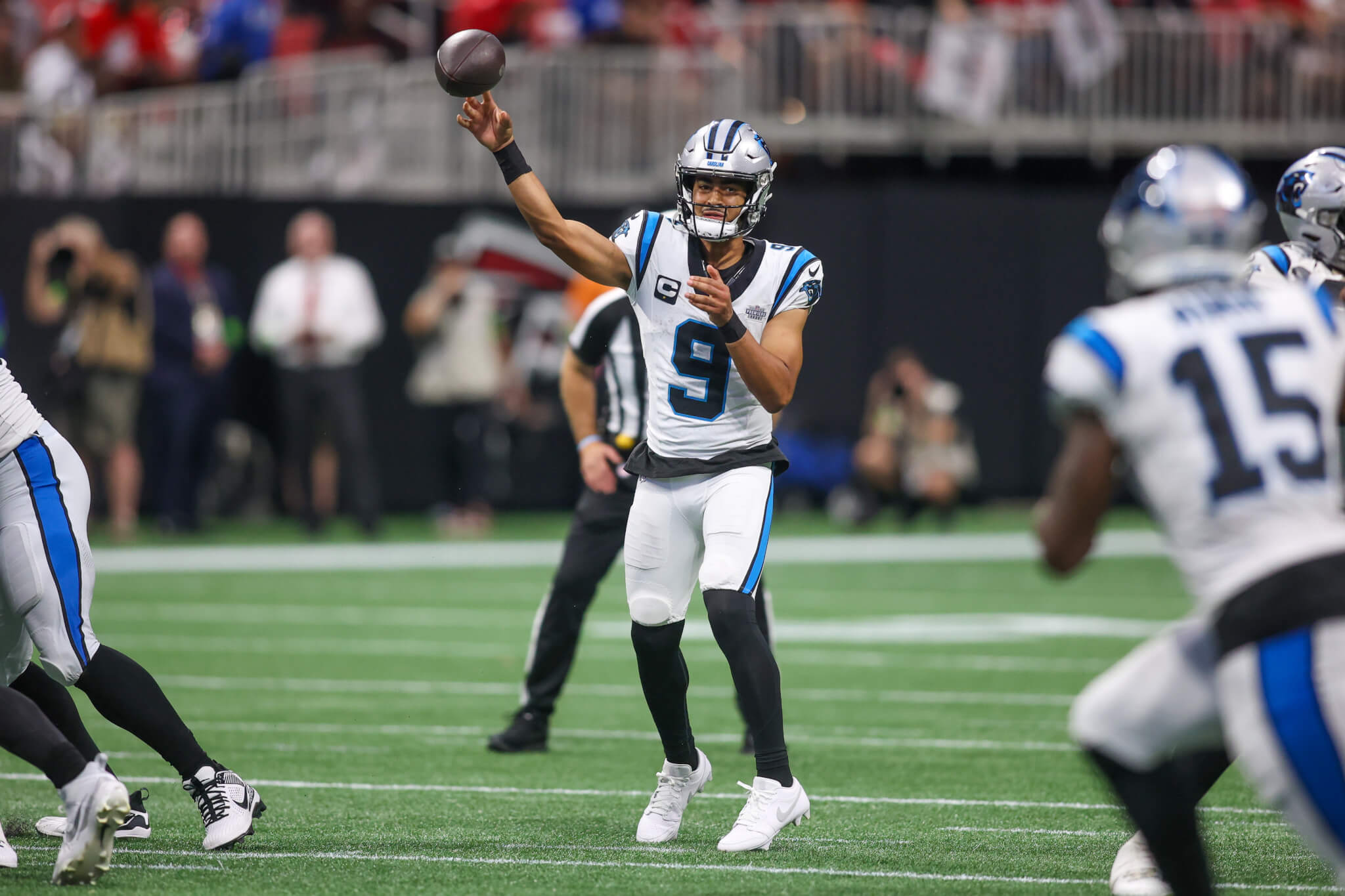 Carolina Panthers rookie QB Bryce Young.