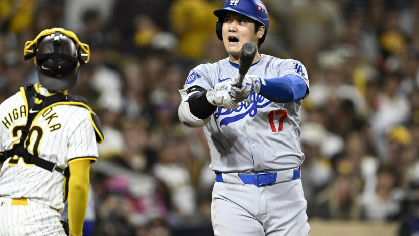 Los Angeles Dodgers designated hitter Shohei Ohtani