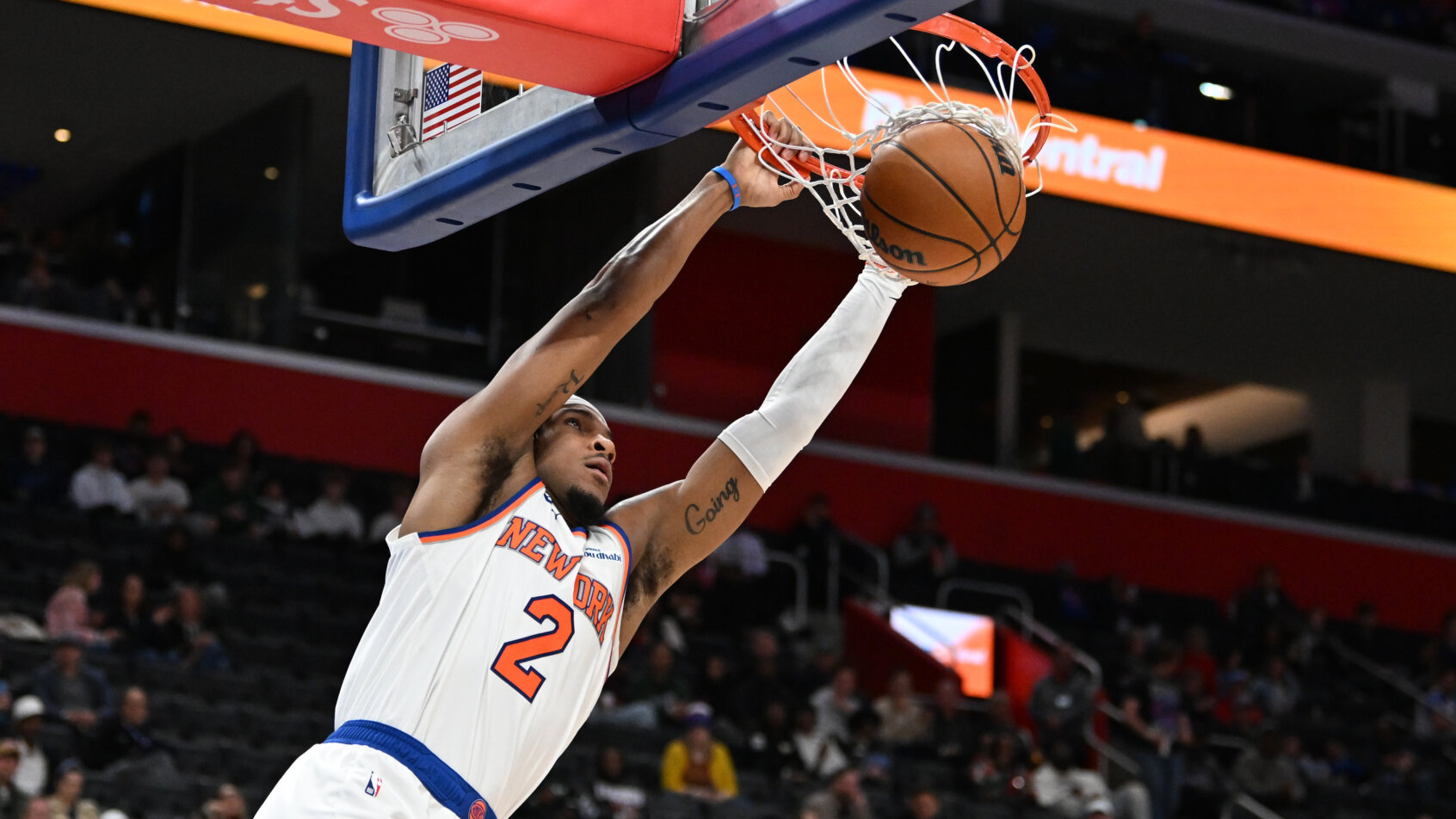 NBA: New York Knicks at Detroit Pistons