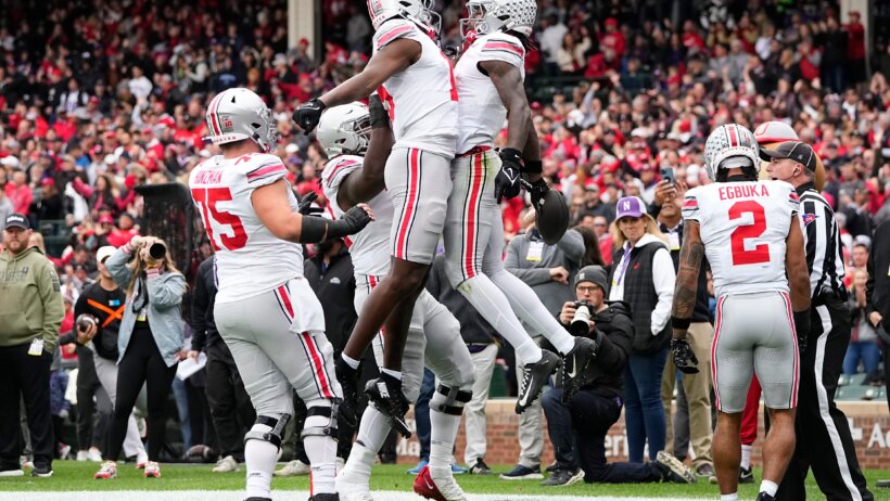 Ohio State touchdown celebration.