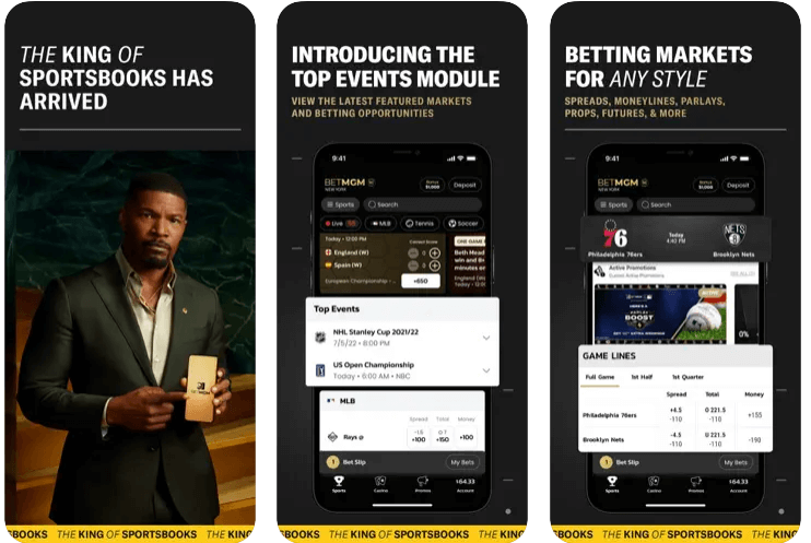 BetMGM Review App Store Touts Screenshot