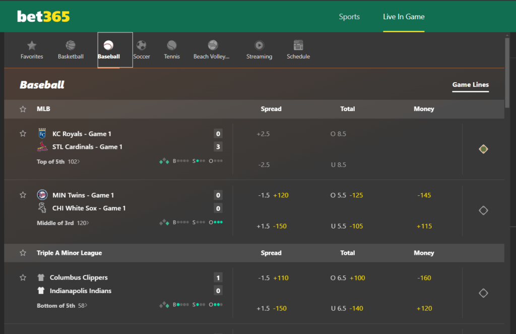 us betting site bet365